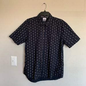 7 Diamonds Navy Short Sleeve Shirt